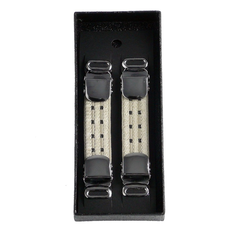 Peace Kobo Arm Clip Selection, Beige/Chrome Plated