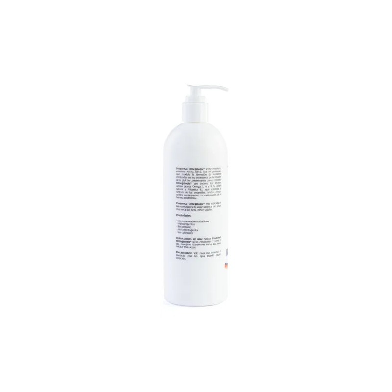 Proavenal Omegatopic Leche Emoliente Hidratante 500ml | Hidratación Avanzada para