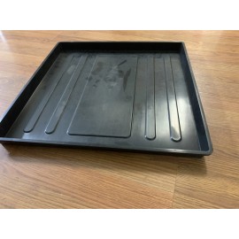 Mcage Replacement Seed Trays For 19-1/2" x 19-1/2" Bird Cage  Black