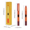 Rust Red Matte Lipstick Pencil for Women Lip Liner and