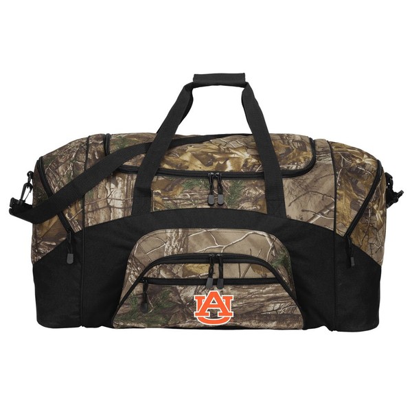 Large Camo Auburn University Duffel Bag Or Camo Auburn Gym Bag