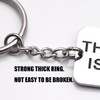 LParkin The Future is Female Stainless Steel Keyring Feminist Gift
