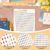 2400 Pcs Small Sticker for Kids,Cute Paper Decals 10 Designs