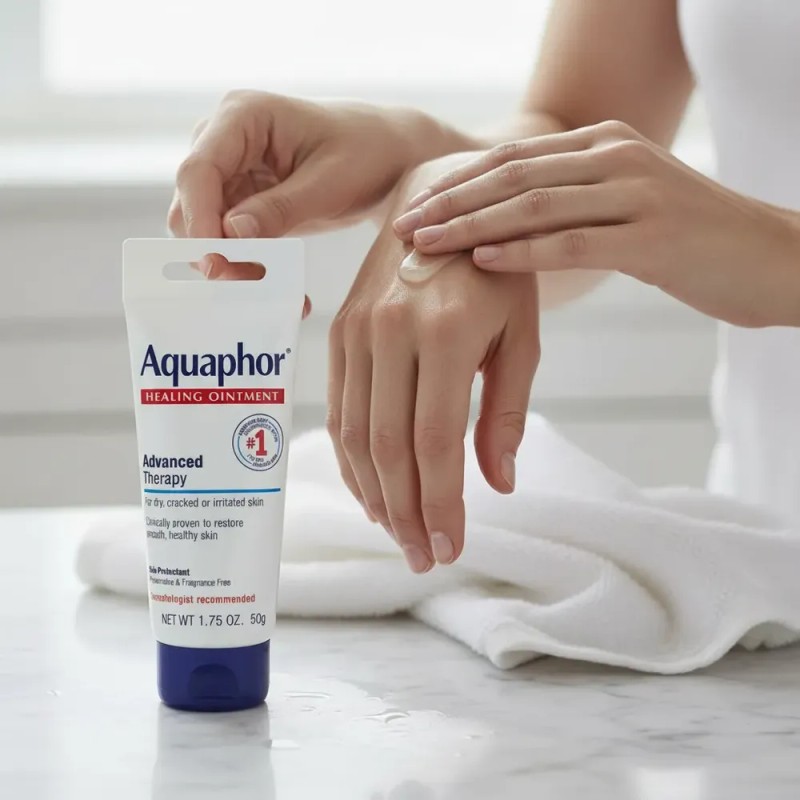 Crema Aquaphor Para Cuerpo, Tubo, Hipoalergénica