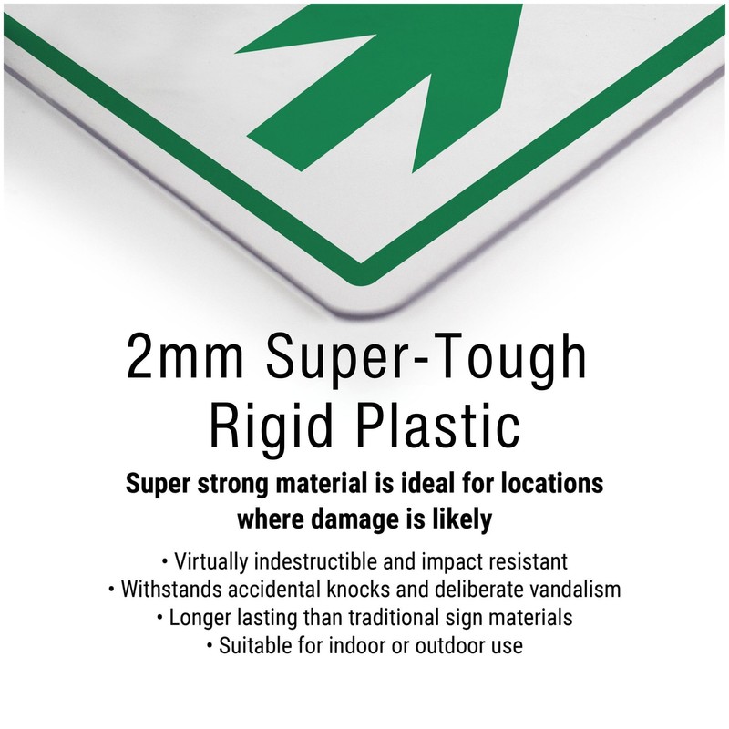 V Safety Main Switch - Portrait 150 x 200 mm