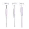 Tens Wire Rope Electrode Cable Electrode Cords Plug 2.0mm Lead