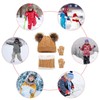 Balakaka 3-in-1 Children's Winter Hat Scarf Gloves Girls Set of