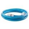 1/2" Blue Grey Flexible Garden Hose - 4 Layer Reinforced