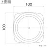 パトライト/PATLITE LEDフラッシュ表示灯 LFH-24-Y DC24V 黄