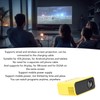 Mini Projector Multifunction HD 1080P WiFi Wireless Wired Screen Projection