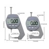 Digital Thickness Gauge LCD Display Electronic Caliper Measuring Tool 0-10mm