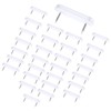 30PCS Plastic Head Double Pins, Upholstery Tacks, Bed Skirt Pins,
