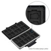 Kiorafoto 36 Slots Memory Card Case Holder Water-Resistant Keeper Wallet