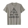 Boo you whorecrux t-shirt