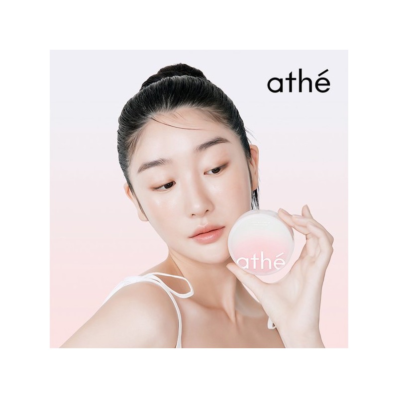 Attee (아떼뷰티)아떼 비건 릴리프 라이팅 톤업 선 쿠션 톤 코렉팅