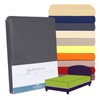Formesse Boxspring Bella Gracia Alto Fitted Sheet, Pearl Grey, 180
