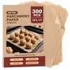 300 Pcs Parchment Paper Sheets, 12x17 Inches Unbleached Baking Paper,
