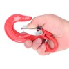 Keenso Winch Rope Hook, Safety Lock Hook, Winch Trailer Clevis