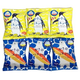 Charlie Shaved Ice Bath Salt, Menthol Blended, Cold Sensitive Ingredients, Set of 6 Trial Set (3 Each Package)