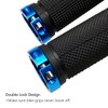 LYCAON Bike Handlebar Grips Non-Slip-Rubber Adjustable Bicycle Handle Grip with