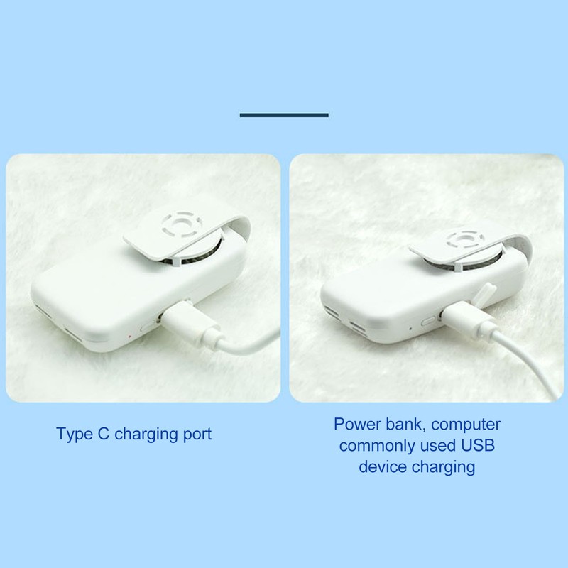 Face Mask Fan Portable Mini Electric 2 Speed Anti Fog