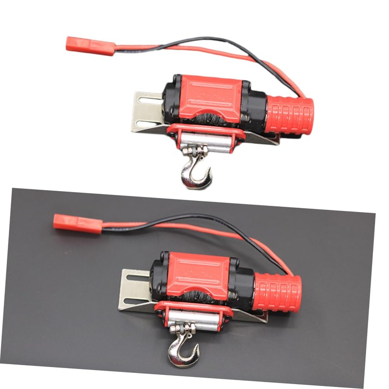 FELTECHELECTR Metal Winch Traction for Rc Crawler Crawler Winch Low