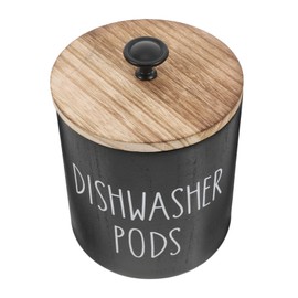 LABRIMP Laundry Container Round Dishwasher Holder Sturdy Laundry Beads Dispenser Box Scent Beads Container Dryer Ball Holder Style