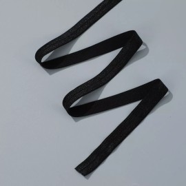 Party Ears 90 yards Elastic 1/2” Black Fold Over FOE for Headband Clothing Wholesale Roll