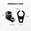 Tioollev 3/8-Inch Drive by 7/8-Inch Offset Oxygen Sensor Socket,Universal Low