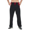 E-SURPA Men's Athletic Pant with Pockets Open Bottom Sweatpants for
