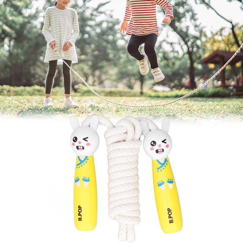 Cartoon Skipping Rope Adjustable Length Children Cartoon Jumping Rope for