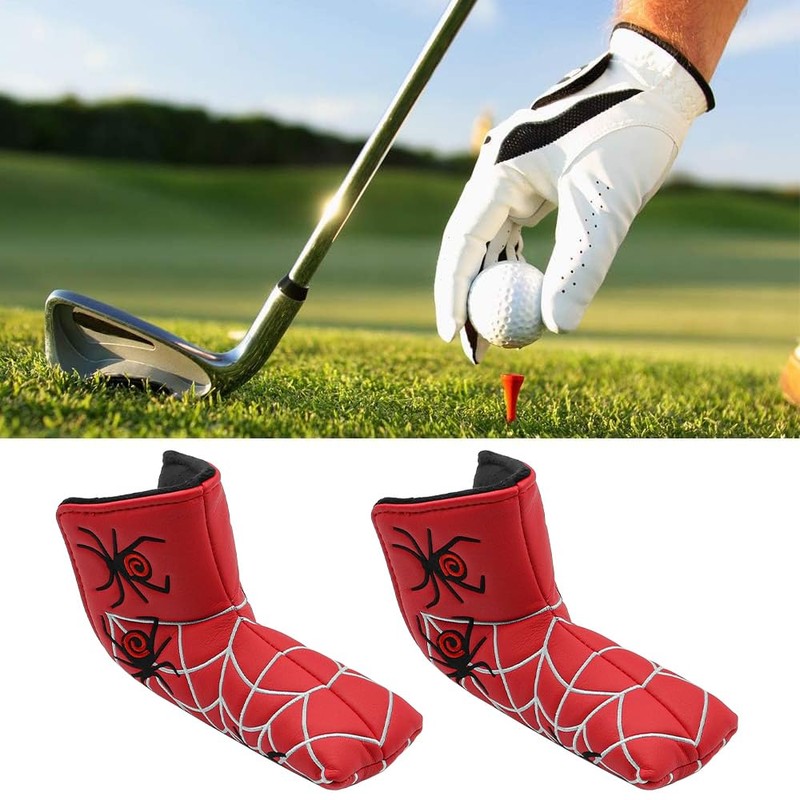 Namvo Mallet Putter Head Cover PU Golf Putter Head Cover