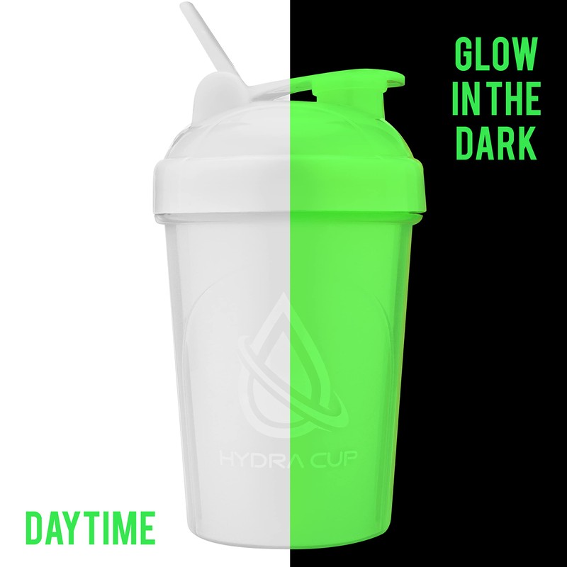 Hydra Cup - [4 Pack] 20-Ounce Shaker Bottle with Wire