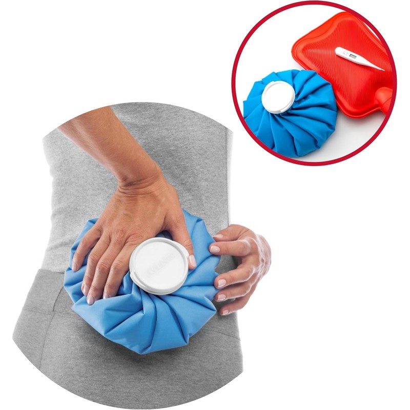 Mueller Ice Bag, Blue, 9 Inch