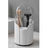 Higienox Olivia Makeup Organizer White Cosmetic Organizer Brush Holder and