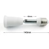 NoBrand 2pcs E27 to E27 Light Socket Extender, E27 Extension