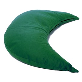 Pine cushion or herb cushion moon approx. 50 cm, green,