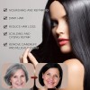 DONWELL 3-in-1 Herbal Hair Dye Shampoo-100% Grey Coverage Instant Color