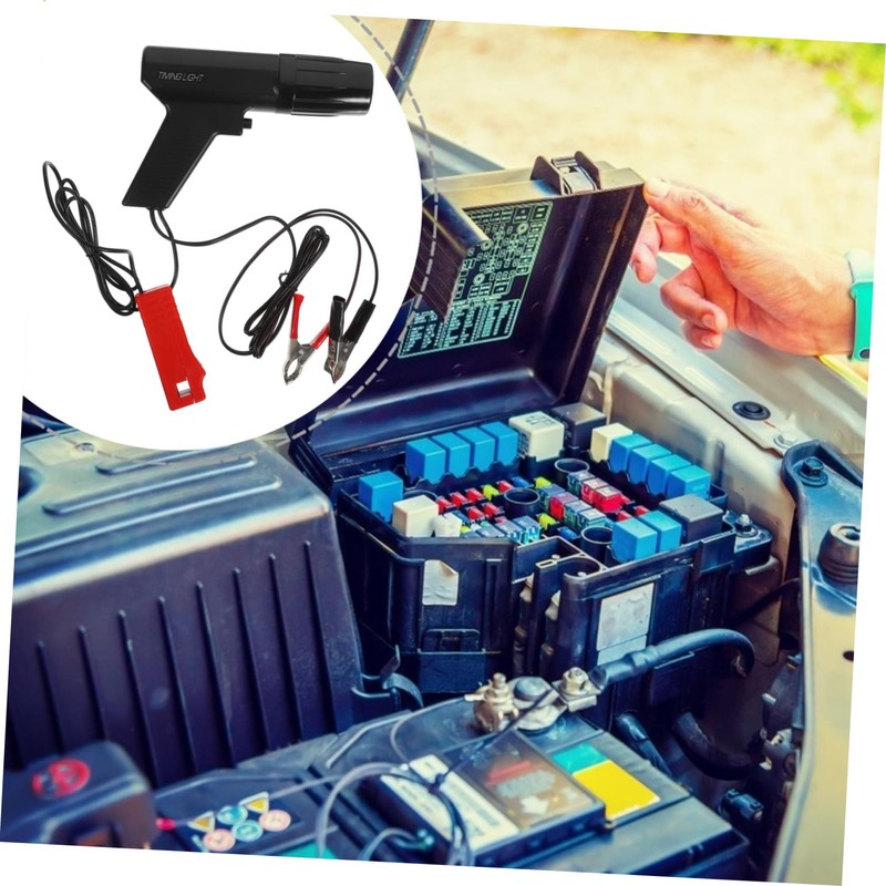 Gatuida Automotive Digital Timing Light Gun Ignition Coil Tester for
