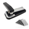 KKLM Medium Binding Stapler, Rotating, Strong Stapler, 50 Pieces, Includes