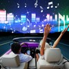 LIGHEID RGB Acrylic Interior Car LED Strip Light 43-inch, which