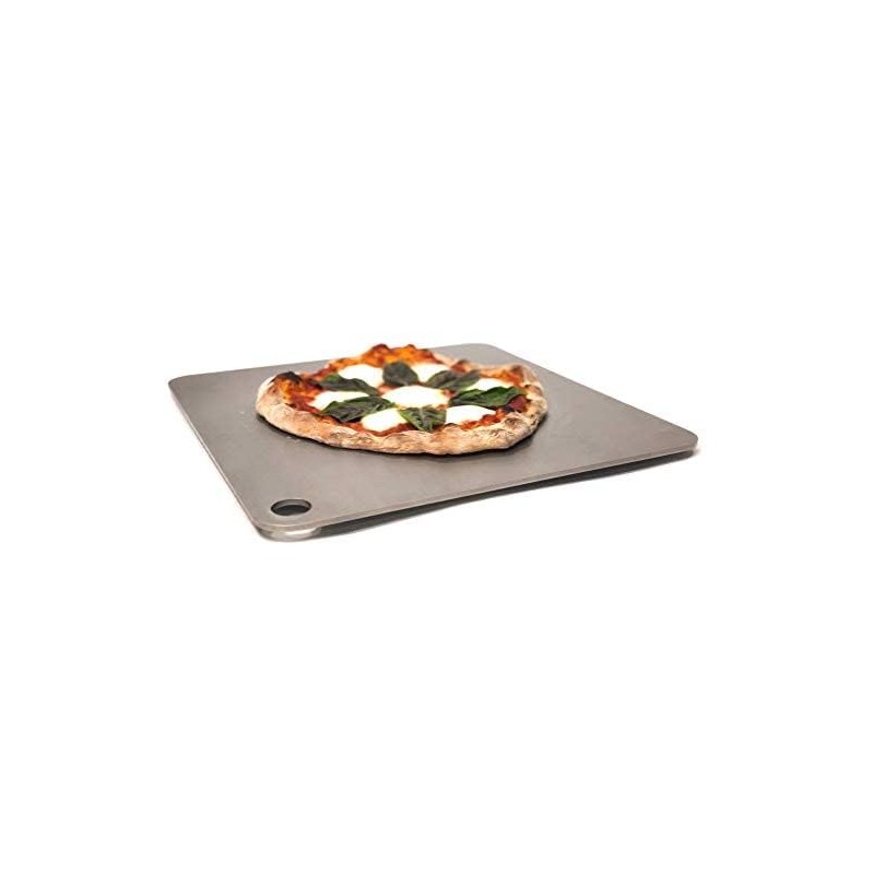ThermiChef 16" by 16" Pizza Steel (1/4" Thickness) - Multipurpose