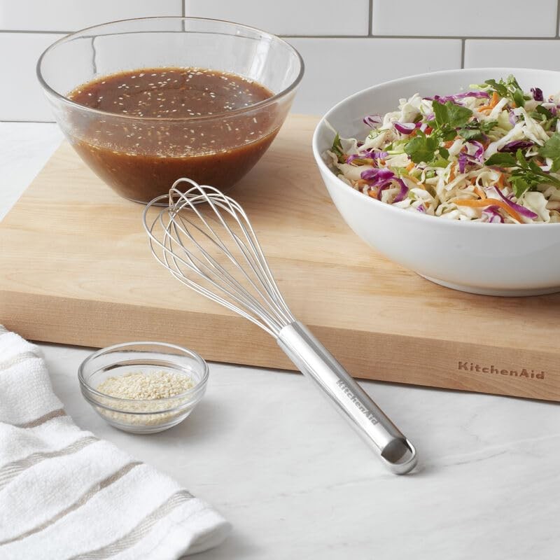 KitchenAid - Premium Whisk, Heat Resistant Stainless Steel Utility Whisk