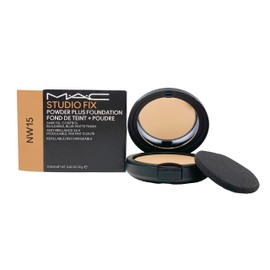 M.A.C Studio Fix Powder Plus Foundation 24 hr Oil Control Refillable - NW15 (Light beige with neutral undertone for light skin) .42 Oz / 12g