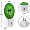 EKOBLA Tree Frog LED Night Light Leaf Vein Night Lamp