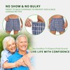 ShieldEase Incontinence Underwear for Men Washable - Reusable Boxer Briefs