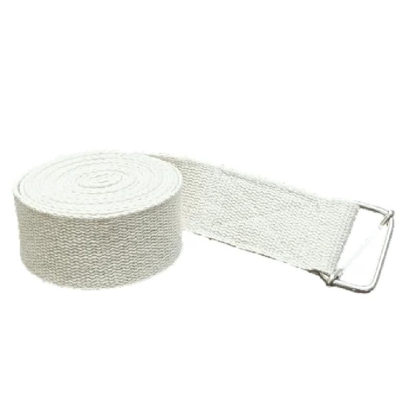 Yoga Flexible Stretching Strap Belt Natural Cotton
