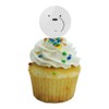 We Bare Bears Ice Bear Cupcake Picks Toppers Decoration Set