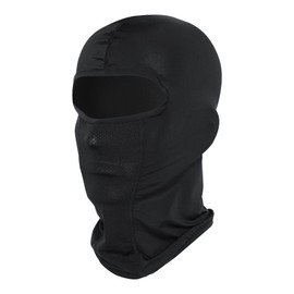 Xiabing Ski Balaclava Full Face Mask for Sports Motorcycling Cycling Skiing Snowboarding and Hiking Black