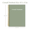 Yaridar A4 Cornell Notes Notebook - College Spiral Cornell Notebooks